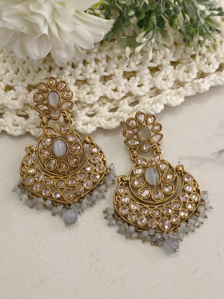 GREY YAMI EARRINGS
