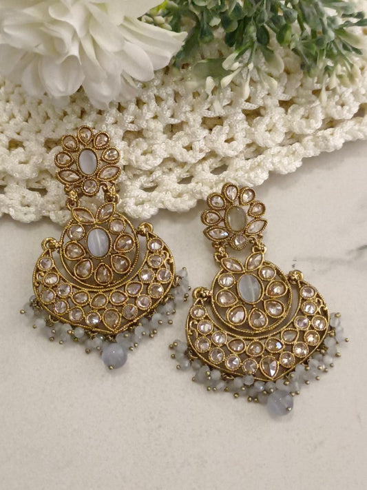 GREY YAMI EARRINGS