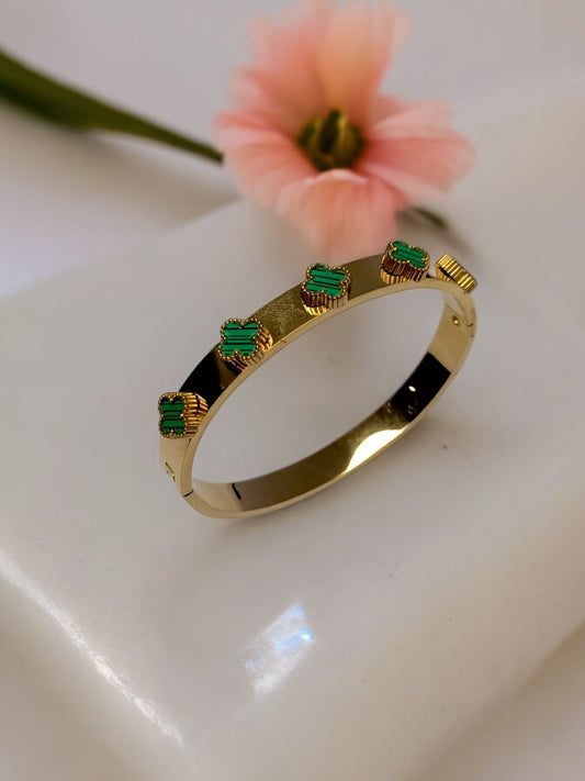 GREEN CLOVER ALBA BRACELET