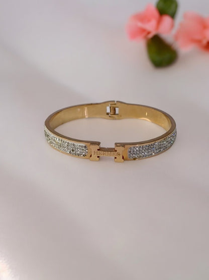 ROSE GOLD SPARKLE FREYJA BRACELET
