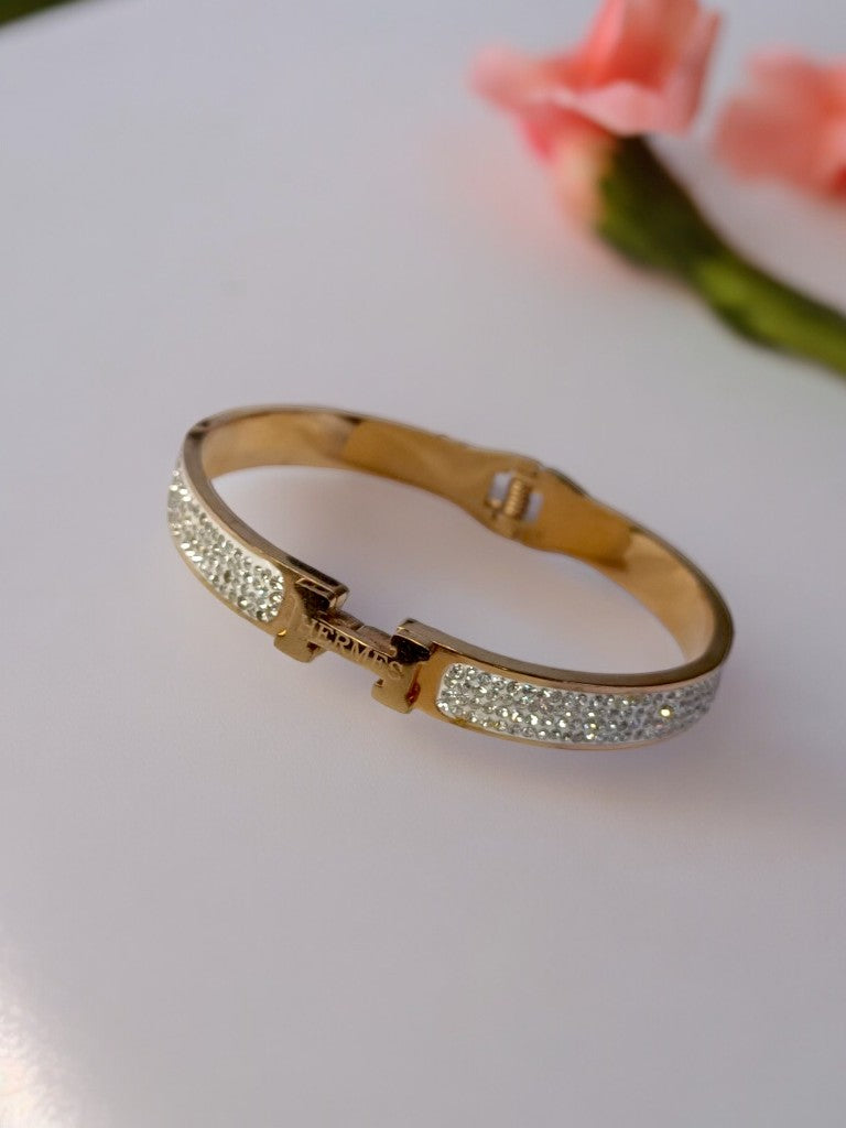 ROSE GOLD SPARKLE FREYJA BRACELET