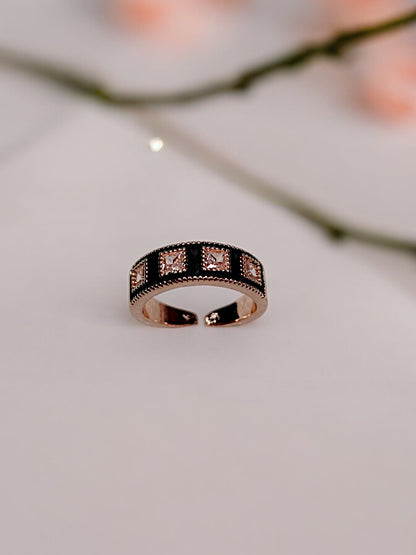 ROSE GOLD DAIMOND GILBERTA RING