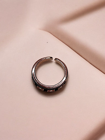 ROSE GOLD DAIMOND GILBERTA RING