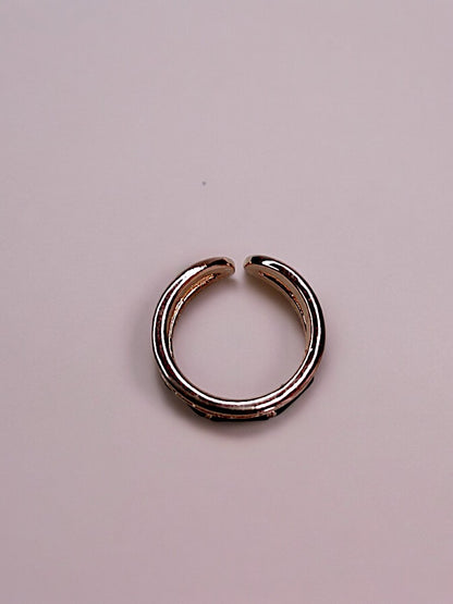 ROSE GOLD DIAMOND FIONNE RING