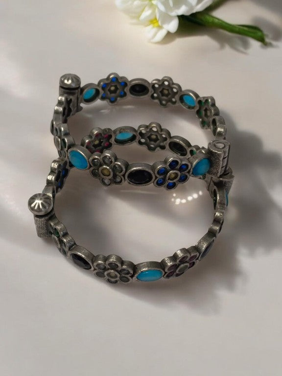 LEKSHA GERMAN SILVER BANGLE