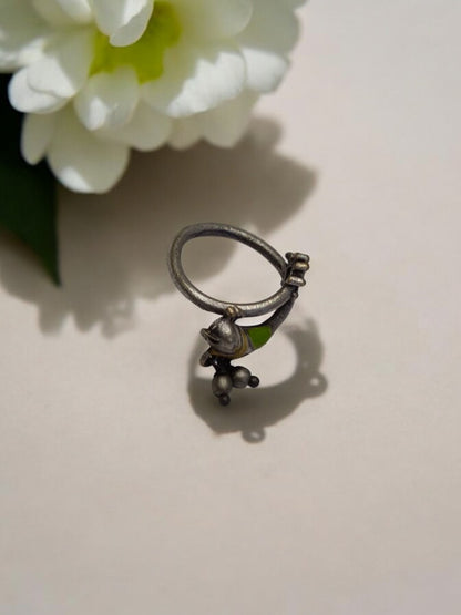 NIA GERMAN SILVER NOSEPIN
