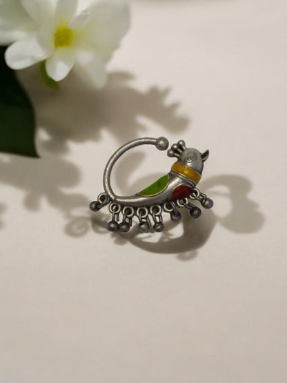 MIA GERMAN SILVER NOSEPIN