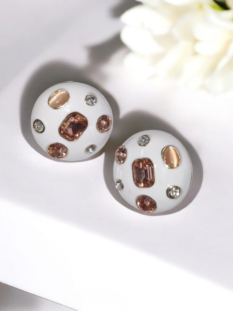 WHITE DIAMOND SHERYL EARRINGS