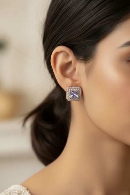 ROSE GOLD DIAMOND KRINA EARRINGS