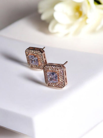 ROSE GOLD DIAMOND KRINA EARRINGS