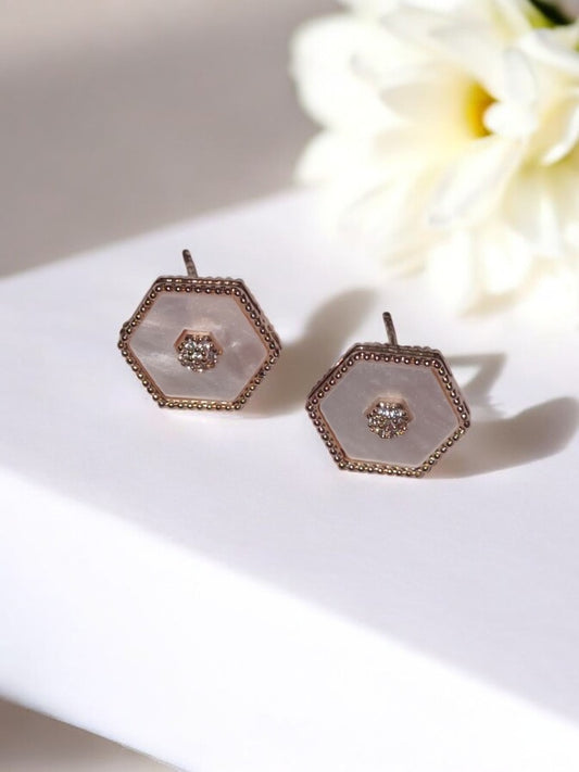 ROSE GOLD ADAIR EARRINGS