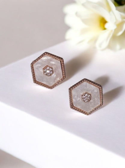 ROSE GOLD ADAIR EARRINGS