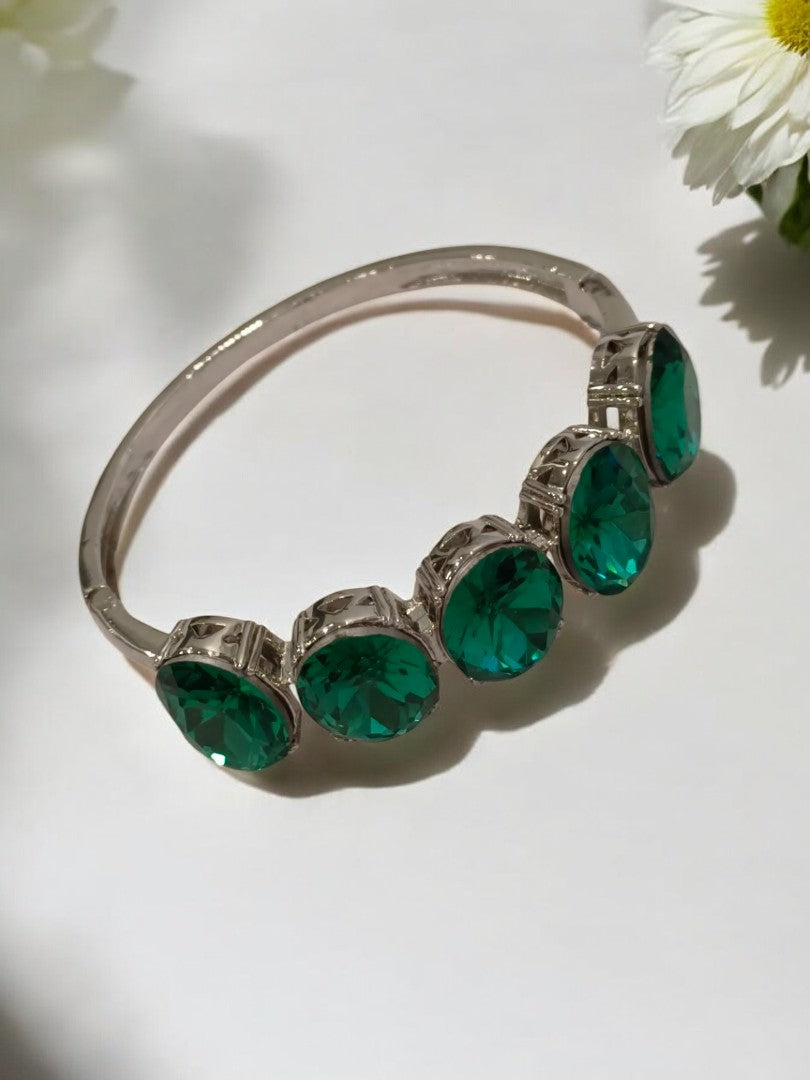 GREEN STONE MADDOXY BRACELET