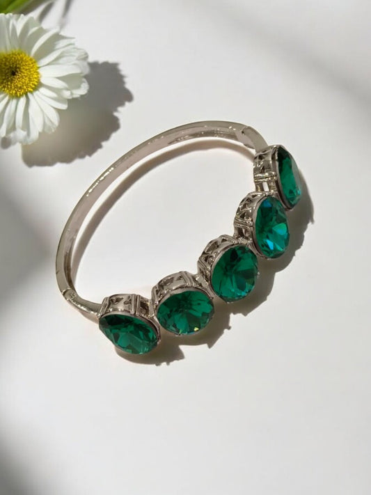 GREEN STONE MADDOXY BRACELET