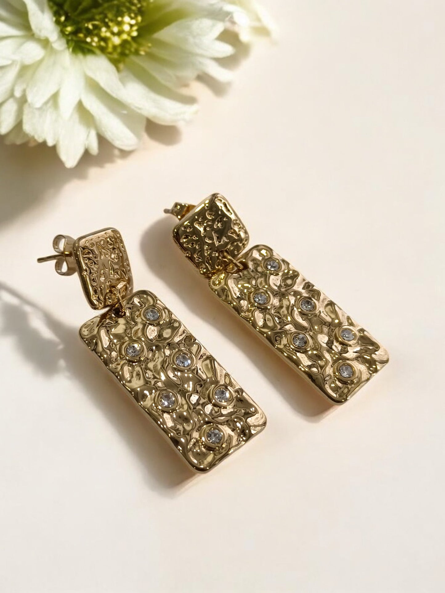 GOLD DIAMOND ALICIE EARRINGS
