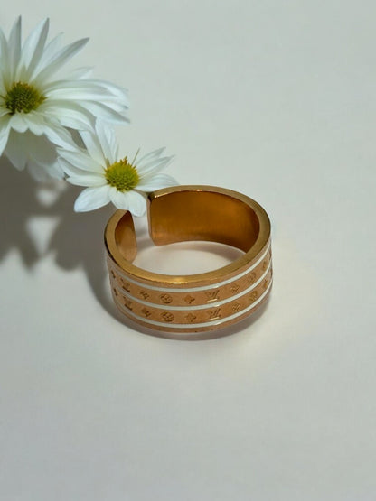 ROSE GOLD ARMANEY RING