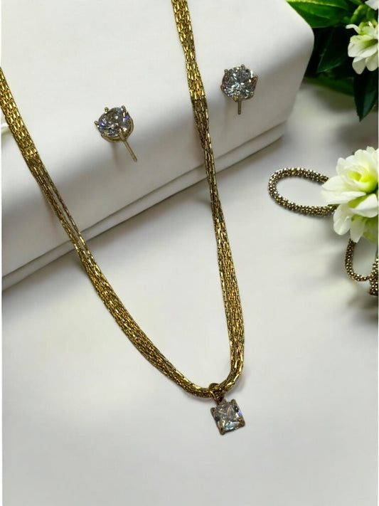 GOLDEN ONE DIAMOND JASON NECKLACE
