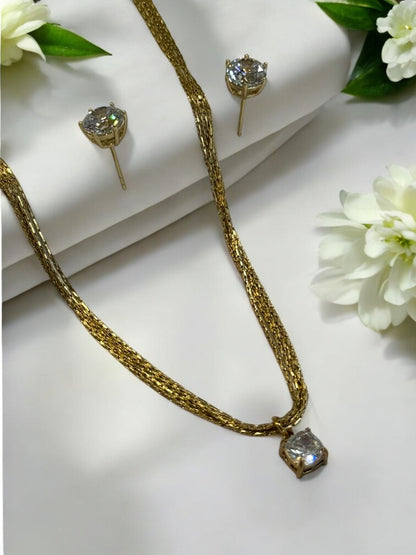 GOLDEN ONE DIAMOND JASON NECKLACE