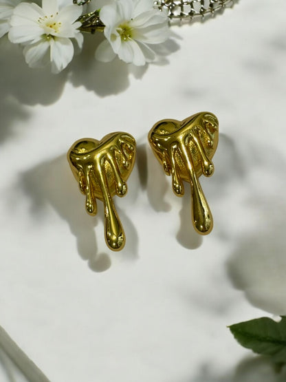 GOLDEN RAIN DROP SEBA EARRINGS