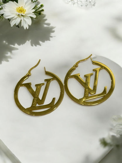 GOLDEN LV VALERIE EARRINGS