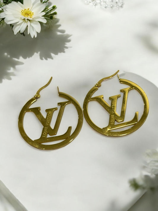 GOLDEN LV VALERIE EARRINGS
