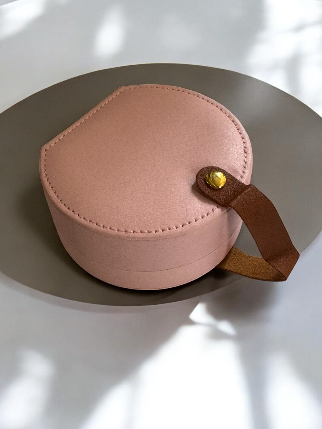 PINK SEMICIRCULAR ORGANIZER GIFT BOX