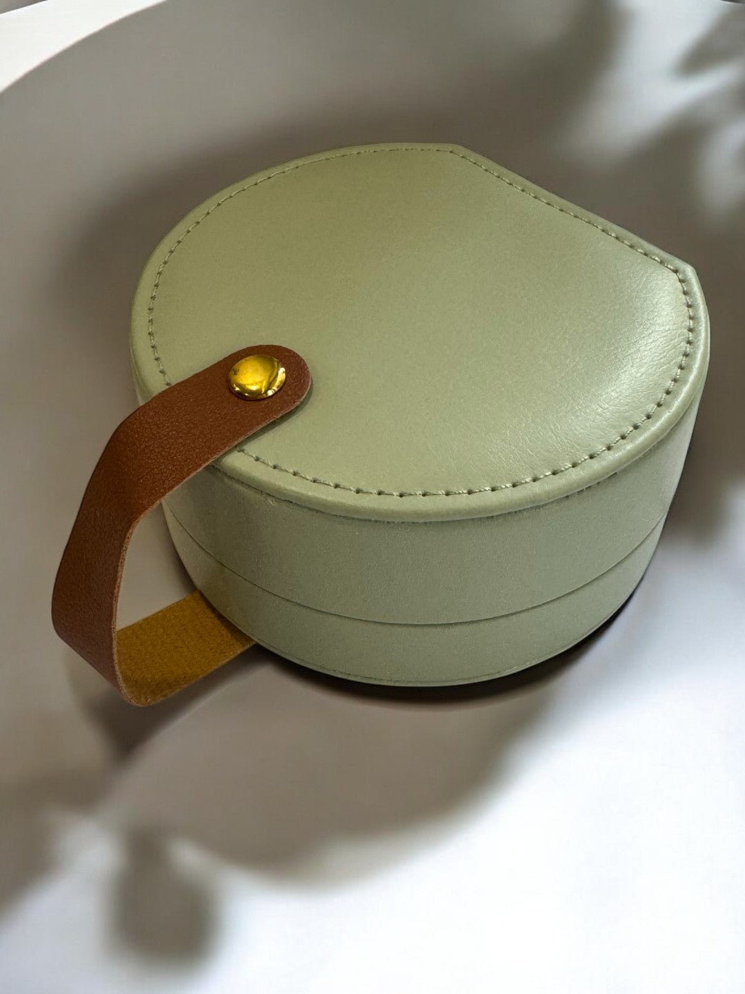 SEA GREEN SEMICIRCULAR ORGANIZER GIFT BOX
