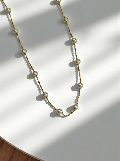 WHITE PEARL XSON NECKLACE