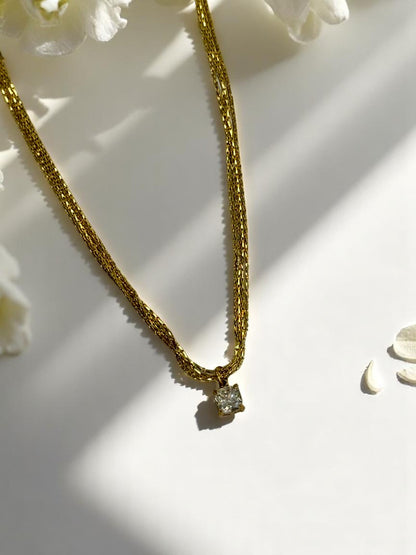 GOLDEN ONE DIAMOND JASON NECKLACE