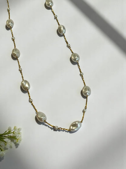 PEARL ENZO NECKLACE