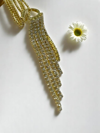 GOLDEN DIAMOND HARRIS EAR CUFF