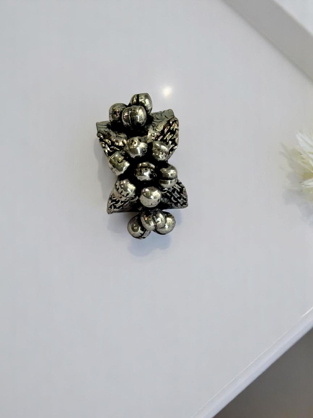 SILVER CHAHNA GERMAN SILVER RING