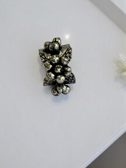 SILVER CHAHNA GERMAN SILVER RING