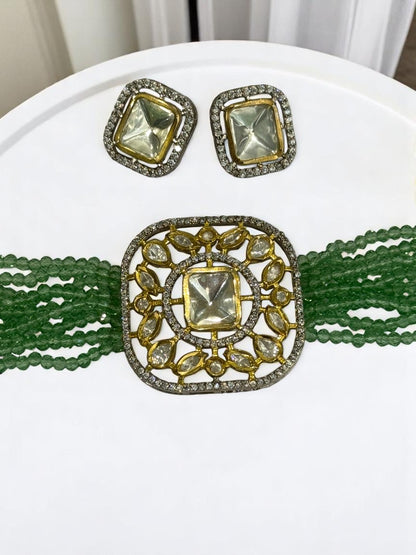 GREEN HINA JEWELLERY SET