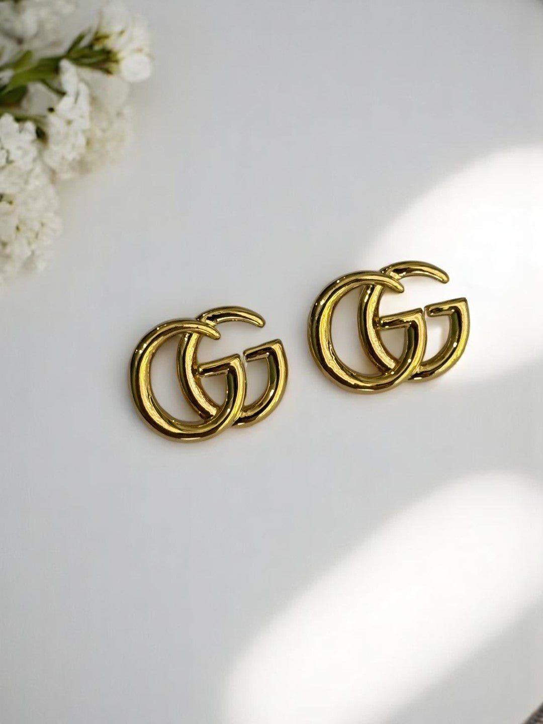 GOLDEN GUCCI TATUM EARRINGS
