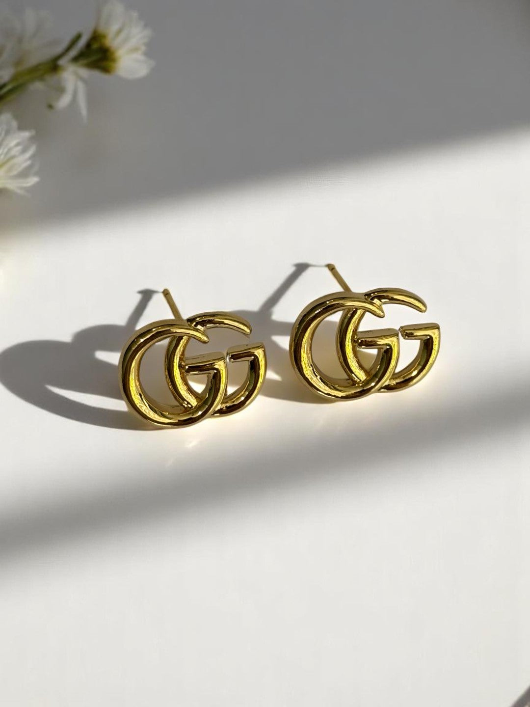 GOLDEN GUCCI TATUM EARRINGS