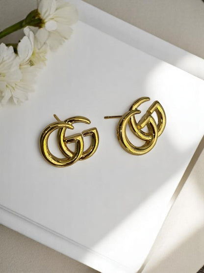 GOLDEN GUCCI TATUM EARRINGS