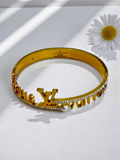GOLDEN DIAMOND LV GSTONA BRACELET