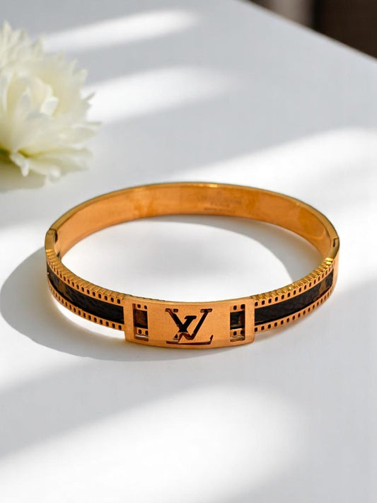 ROSE GOLD LV MALACHI BRACELET