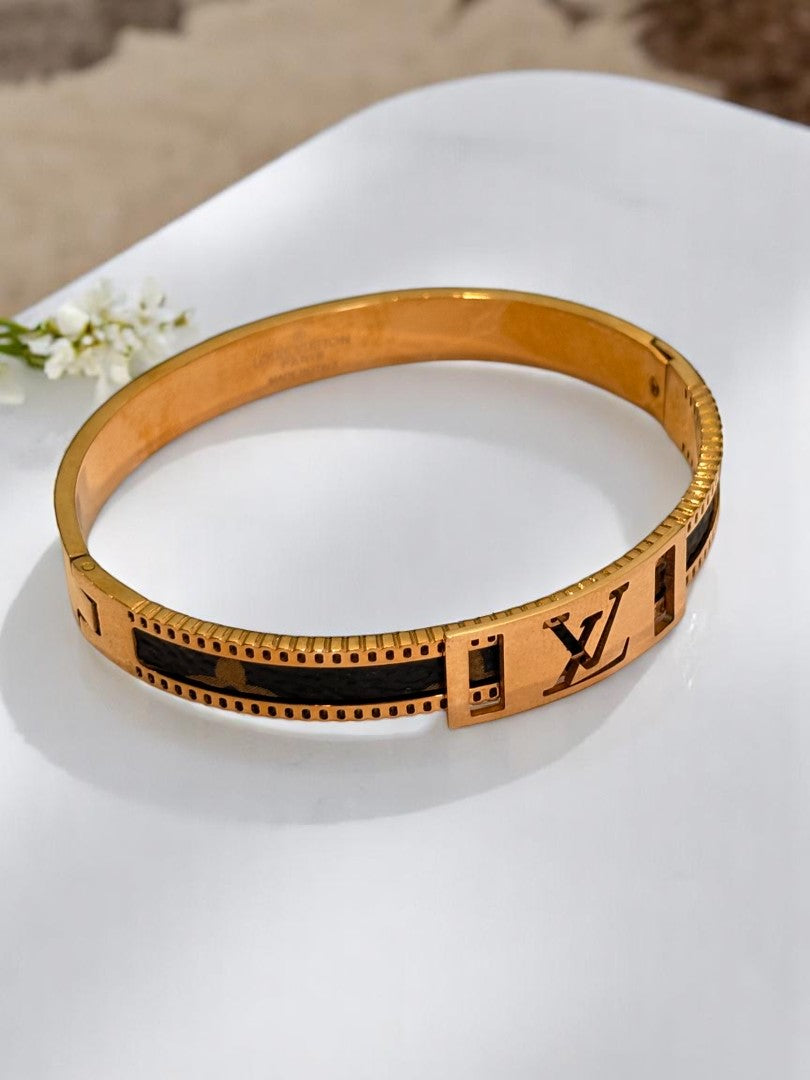 ROSE GOLD LV MALACHI BRACELET