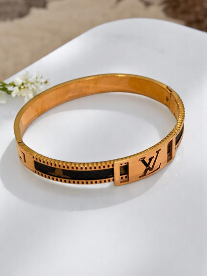 ROSE GOLD LV MALACHI BRACELET