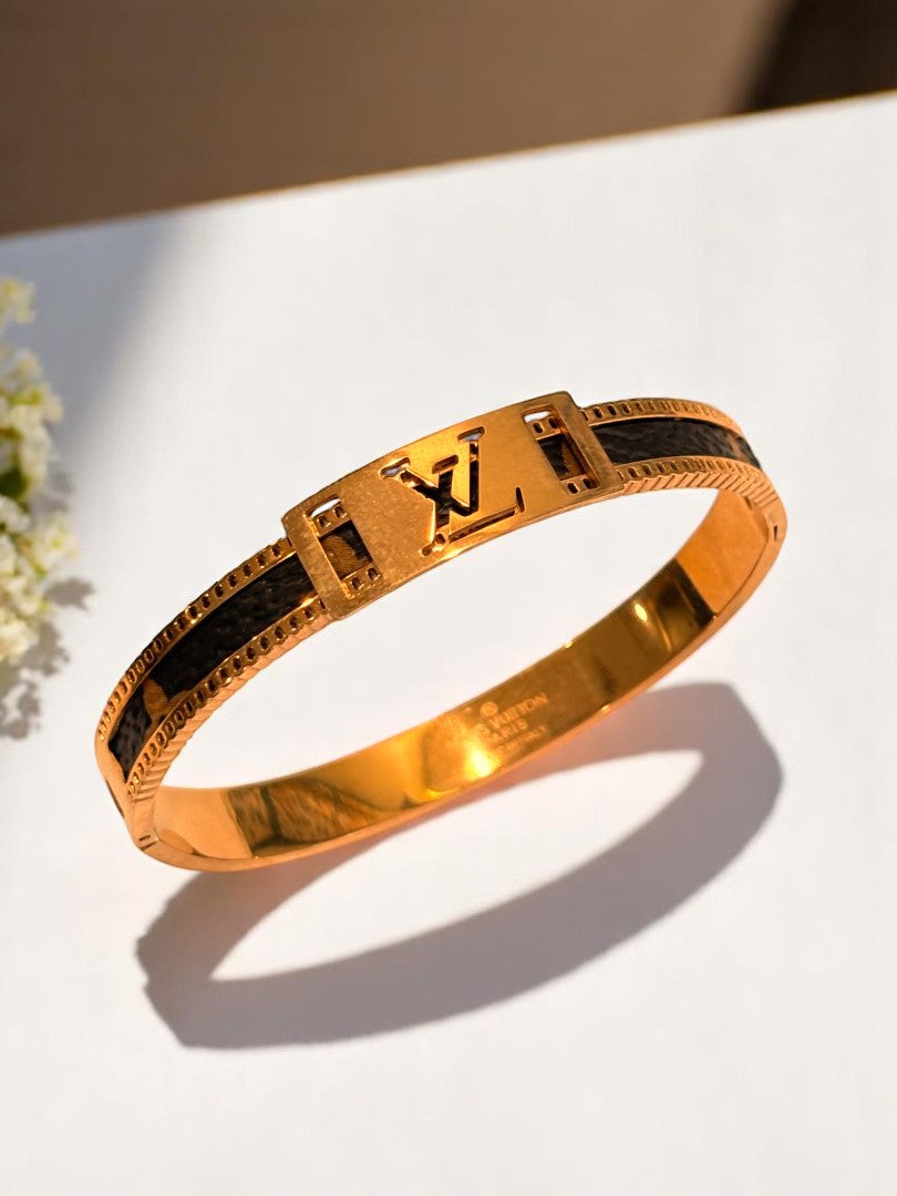 ROSE GOLD LV MALACHI BRACELET