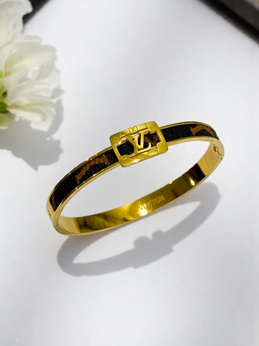 GOLDEN BROWN LV AXWELL BRACELET