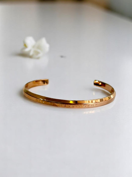 ROSE GOLD DANIEL WELLINGTON FELIX BRACELET (CUFF)