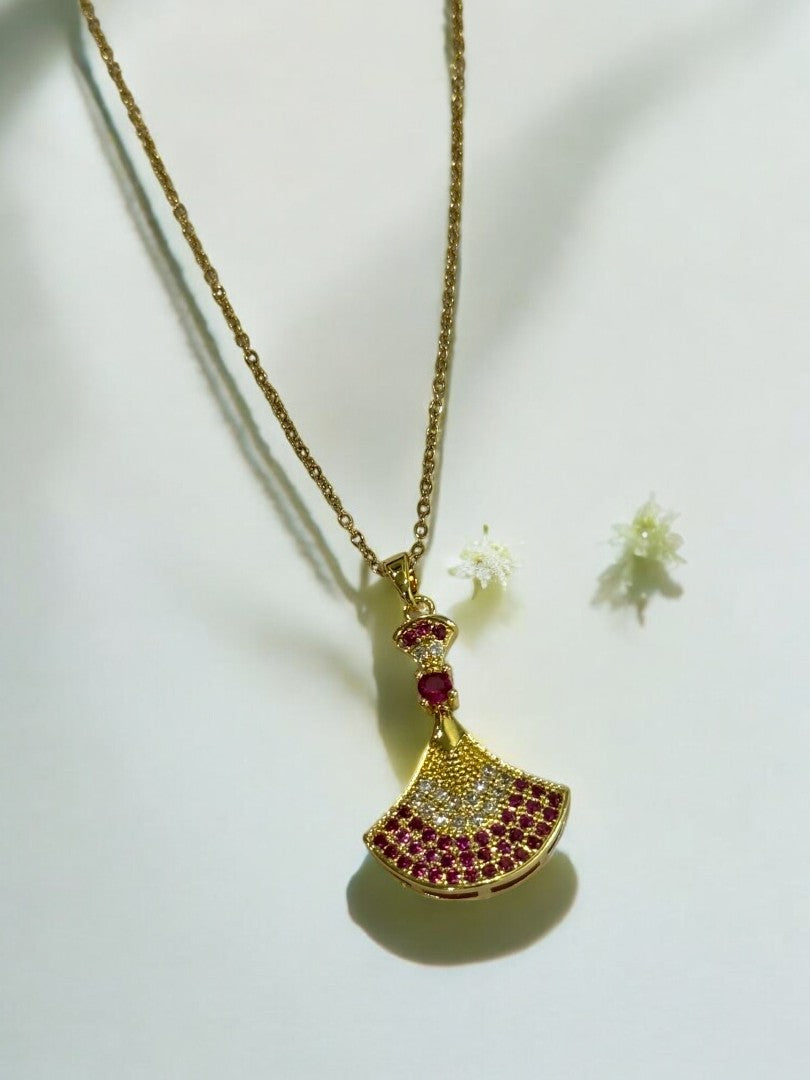 PINK DIAMOND KIERAN NECKLACE