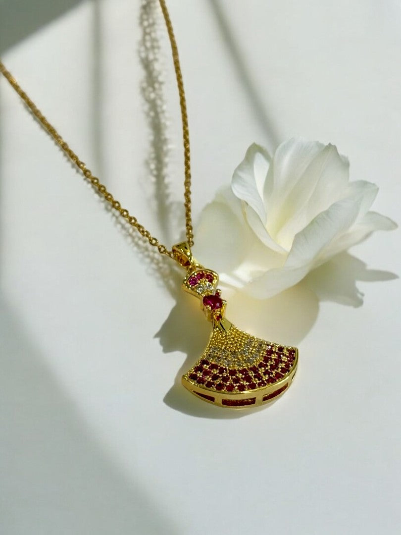 PINK DIAMOND KIERAN NECKLACE