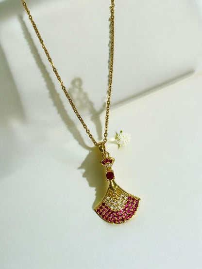 PINK DIAMOND KIERAN NECKLACE