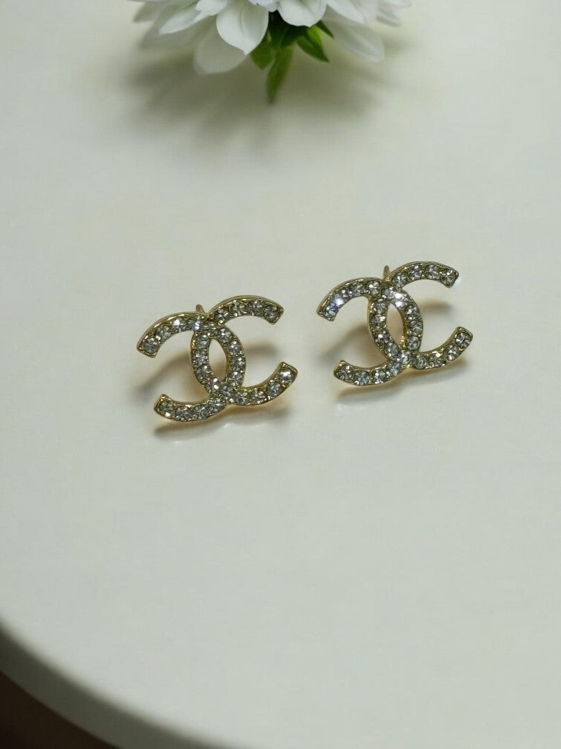 GOLDEN DIAMOND ALEJA EARRINGS