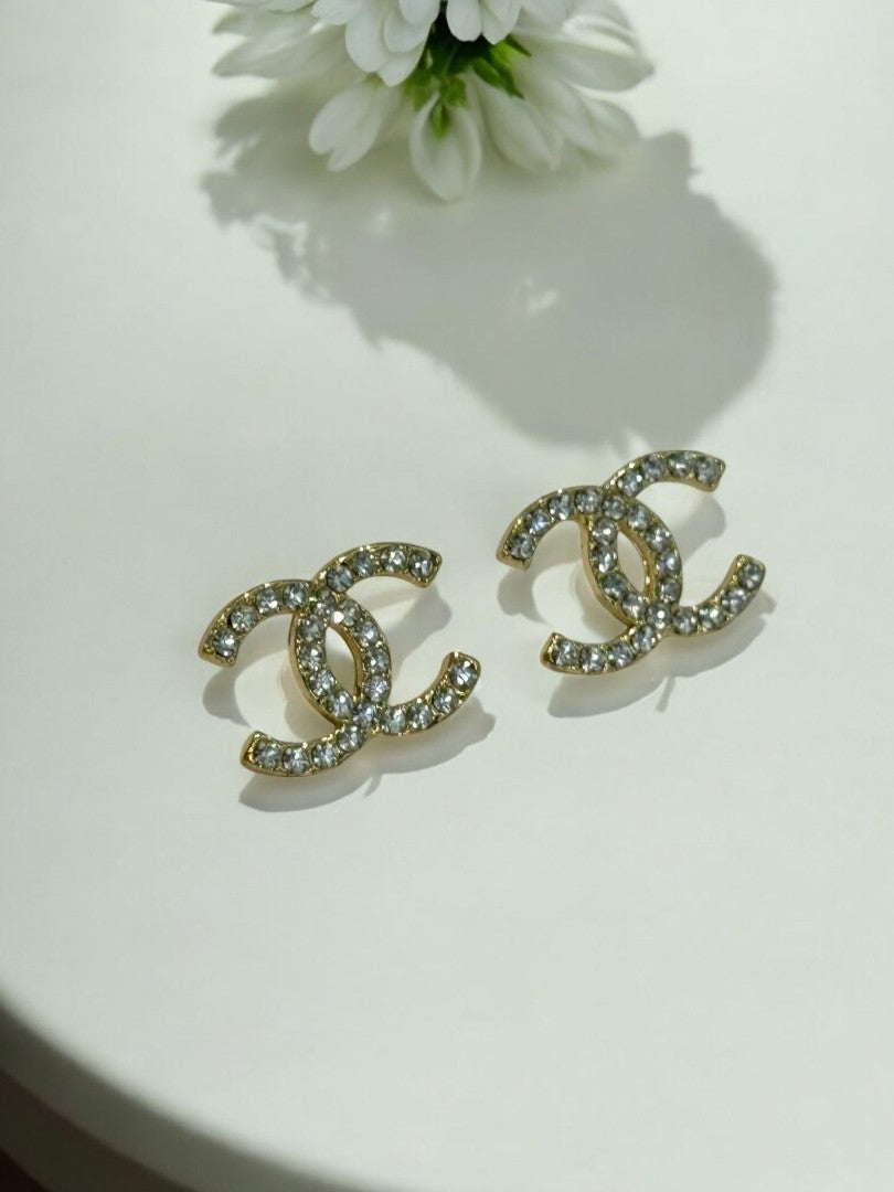 GOLDEN DIAMOND ALEJA EARRINGS
