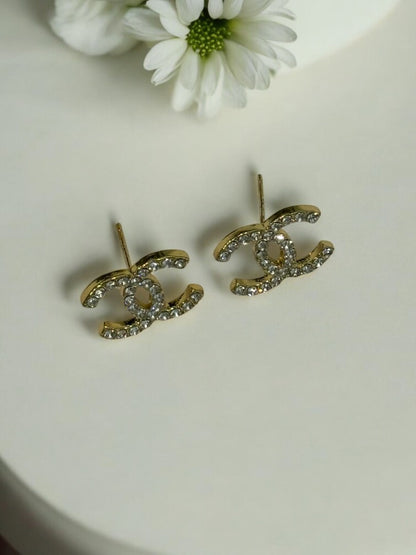 GOLDEN DIAMOND ALEJA EARRINGS